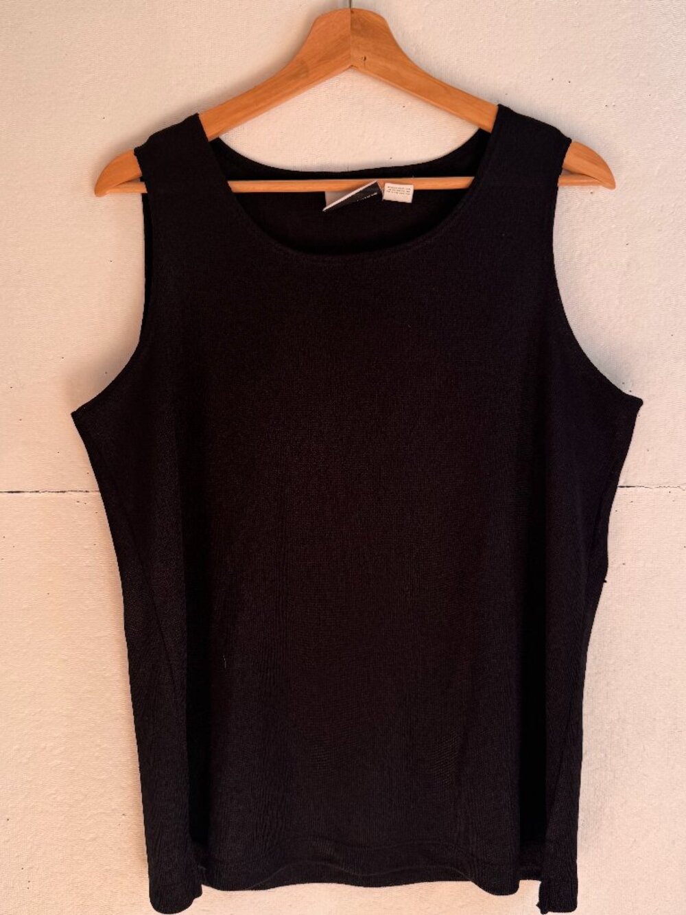 Vintage 1990s Fashion Bug Black Cold Shoulder Top Women’s 14/16 Made in USA
